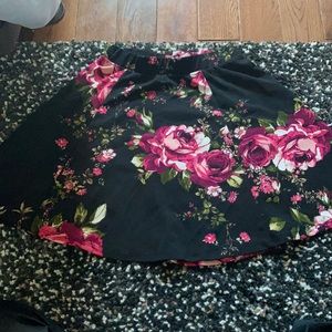 Flower skirt